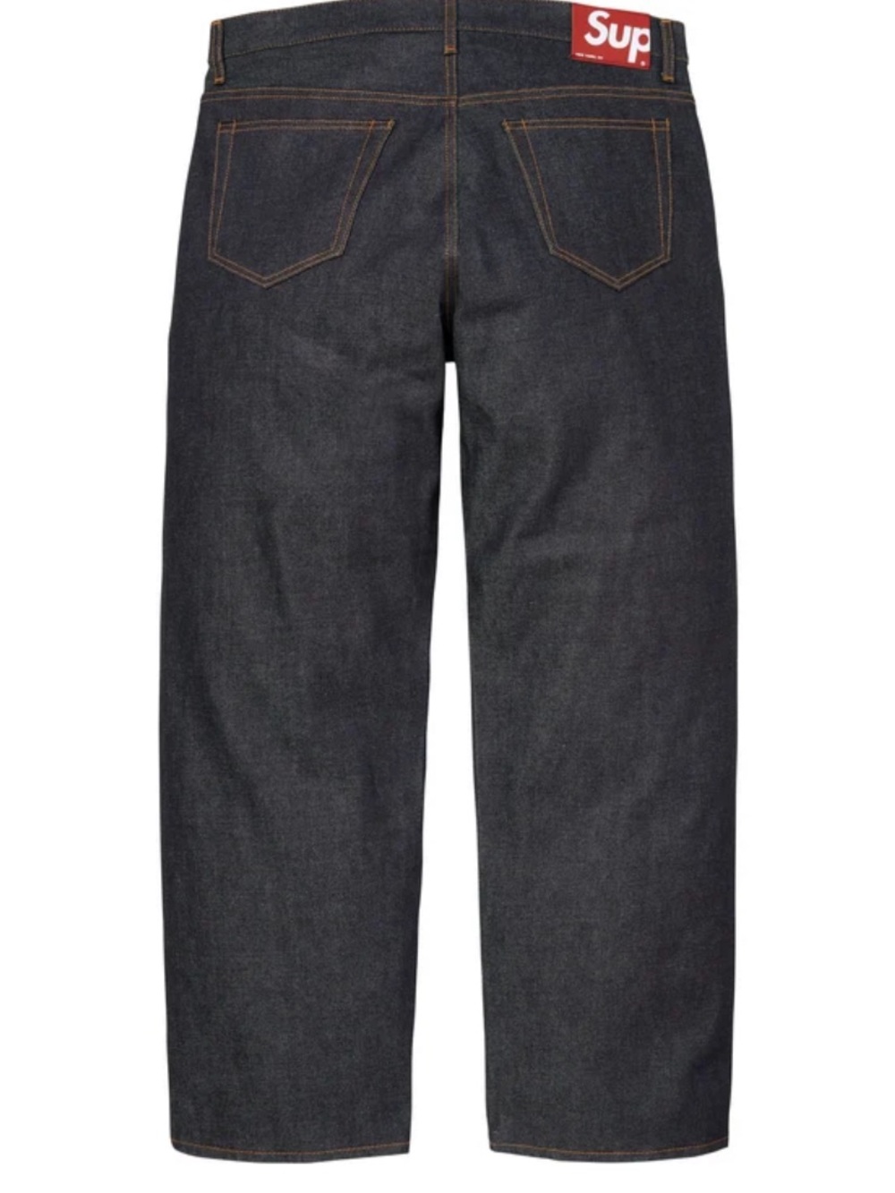 Supreme Rigid Indigo Men's Jeans - Dark Indigo